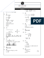 Physics: PW - AITS - NT-20