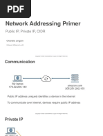 Network Addressing Primer: Public IP, Private IP, CIDR