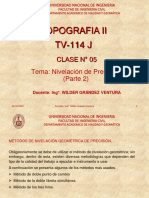 Clase N°6 Nivelación de Precisión (2 de 2)