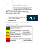 Guidance On INTERNAL AUDITS