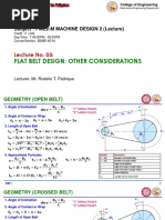PME2M MD2 Lec 04 Belt Drive Tech Aspects 3 Fin