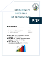 Distribuciones Discretas de Probabilidades 3a