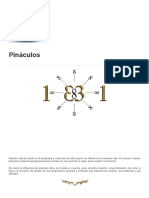 Pináculos - Cuadro Numerológico - Numerología Pitagórica - Simbología Del Mundo