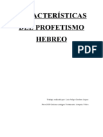 1403 Características Del Profetismo Hebreo