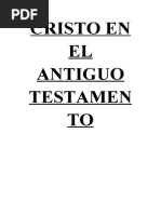 1405 Cristo en El Antiguo Testamento