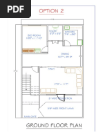 Option 2: Ground Floor Plan