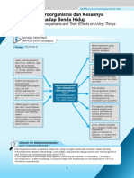 Mikroorganisma Dan Kesannya Terhadap Benda Hidup: Microorganisms and Their Effects On Living Things