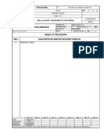 Index of Revisions Rev. Description And/Or Revised Sheets: Procedure