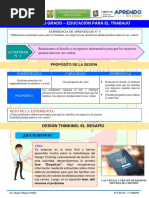 Ix Experiencia de Aprendizaje - Act 1 - 2° Grado