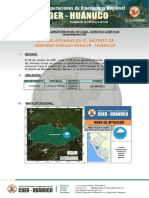 Reporte Complementario #443-Lluvias Intensas en El Distrito de Mariano Damaso Beraun Huanuco 10-11-2021