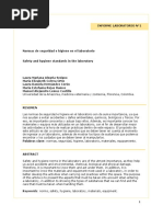 Informe Practica #1 de Laboratorio, Bioquímica