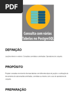 Tema 6 - Consulta Com Várias Tabelas No POSTGRESQL