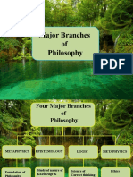 Branches of Philosophy