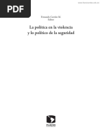 Carrion Fernando - La Politica en La Violencia Y Lo Politico de La Seguridad