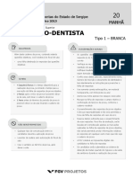 02 - Fgv-2015-Tce-Se-Cirurgiao-Dentista-Prova