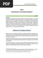 LECTURA 1 Introducción A La Psicología Energética