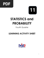 Statistics and Probability LAS Q4