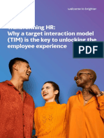 Transforming HR Why A Target Interaction Model TIM Is The Key To Unlocking The Employee Experience POV Digital