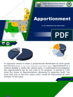 Apportionment (A)