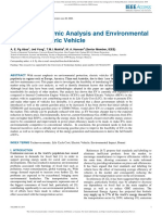 Techno Economic Analysis and Environmental Impact of EV