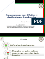 Droits Humains Connaissance de Base