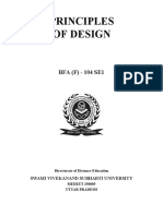 BFA (F) 104 SE 1 Principles of Design