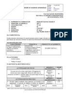 Diseño de Sesión de Aprendizaje: Código: F14-PP-PR-01.04