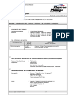 Tertiary Butyl Mercaptan: Ficha de Datos de Seguridad