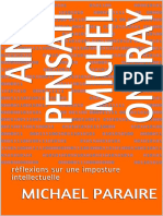 Ainsi Pensait Michel Onfray - Réflexions Sur Une Imposture Intellectuelle (French Edition)