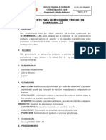 Procedimiento 19 Inpección de Productos Comprados