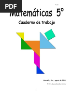 PR 05 Libro de Matemáticas Cuaderno de Trabajo Profra. González