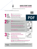 Quick Start Guide: Identify Opioid Overdose and Check For Response Give Narcan Nasal Spray