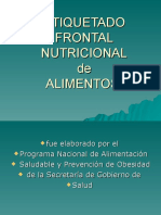 Etiquetado Frontal