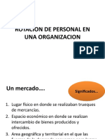 Rotacion de Personal en Una Organizacion