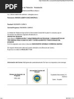 Comunicacion Proceso de Titulacion Denisse Diaz