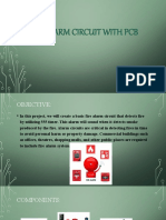 Fire Alarm Circuit With PCB