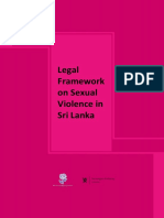 Legal Framework On Sexual Violence in Sri Lanka - Policy Brief