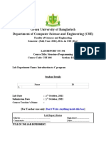 Green University of Bangladesh Department of Computer Science and Engineering (CSE)