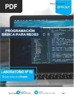 L03. - Sintaxis Básica de Python y Convenciones de Codificación