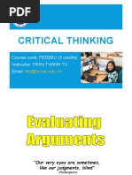 9 - Evaluating Arguments