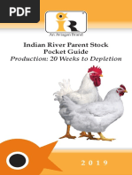 Indian River Parent Stock Pocket Guide: Production: 20 Weeks To Depletion