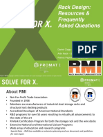 Rack Design: Resources & Frequently Asked Questions: Presentation Title