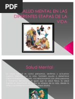 Salud Mental en Las Diferentes Etapas de La