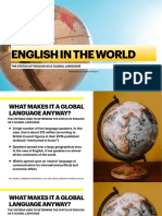 Status of English As A Global Language - Chanelle Katsidzira