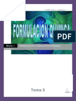 Nomenclatura y Formulación Inorgánica