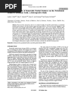 Clinical Evaluation of Removable Partial Dentures On The Periodontal Health of Abutment Teeth: A Retrospective Study