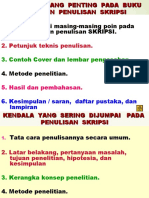 Panduan Penulisan SKRIPSI Unsrit