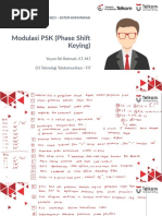 Dth2E3 - Sistem Komunikasi: Modulasi PSK (Phase Shift Keying)