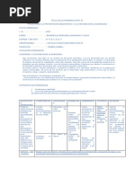 Experiencia de Aprendizaje 1 y 2