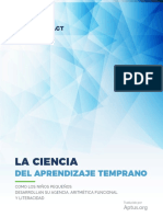 La Ciencia Del Aprendizaje Temprano